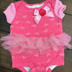Disney Princess Aurora Tutu Onesie. Size 3-6 months.